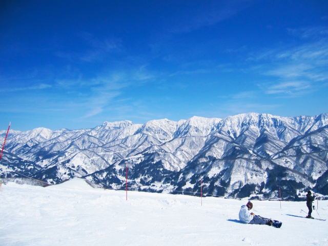 長野のスキー場