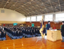 愛知県立刈谷東高等学校の式典