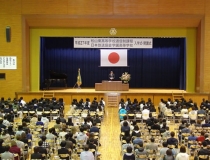 愛媛県立松山東高等学校の式典