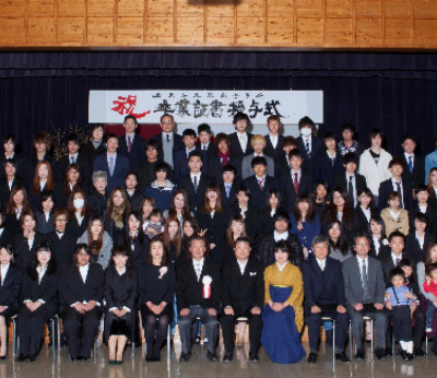 広島県立東高等学校の卒業式