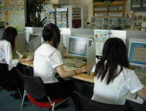 五所川原第一高等学校のパソコン授業